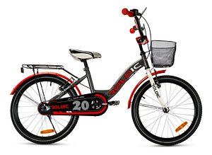 Bicicleta 20 Roldic Gris/Rojo 